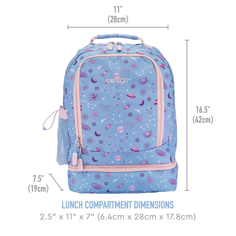 Bentgo Kids Prints 2-in-1 Backpack & Insulated Lunch Bag - Fairies