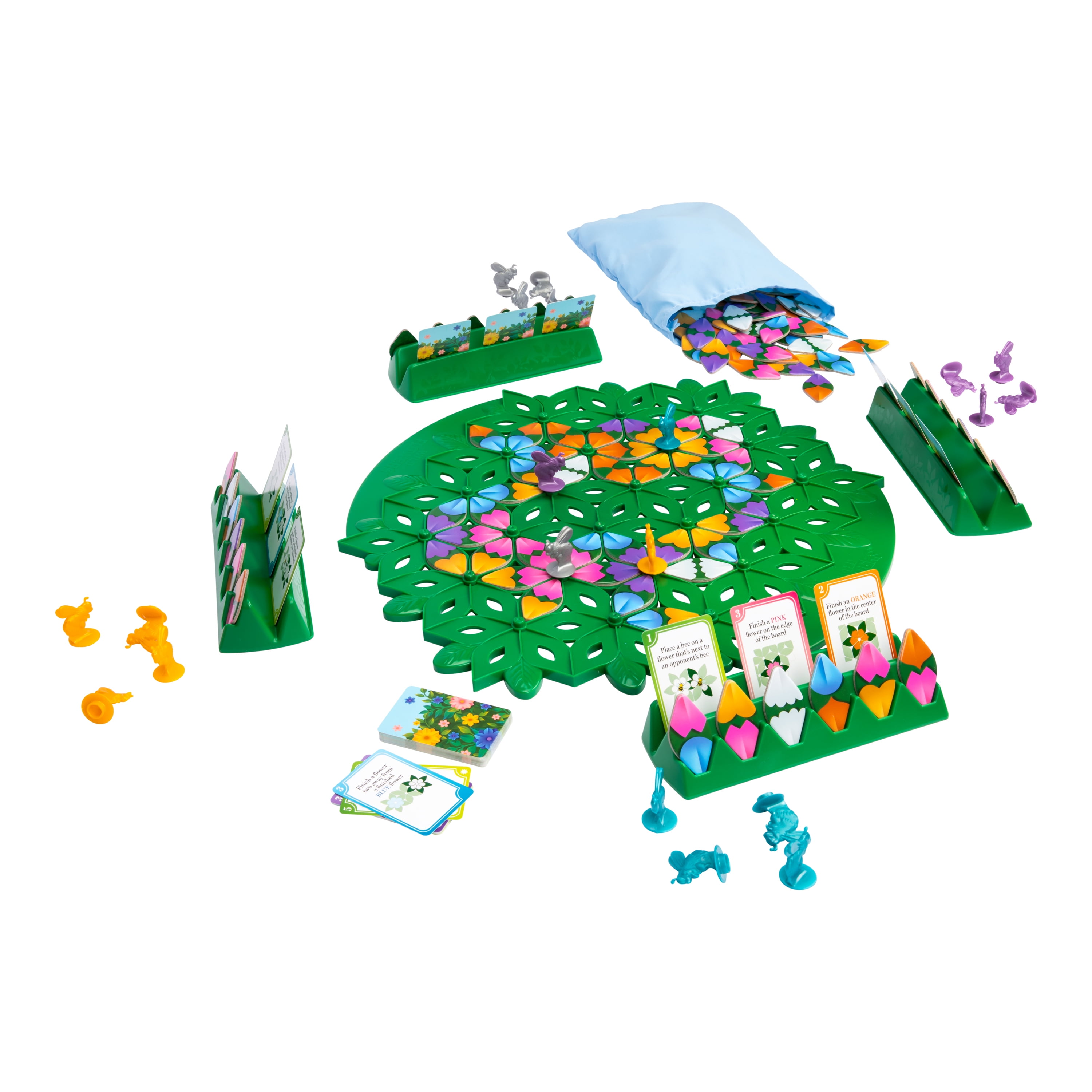 Wild Flowers Family Fun Strategy Game, Ideal for Solo Play, and 1