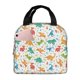 thumbnail image 1 of Easygdp Dinosaur Bolsa Térmica Premium - Tela Oxford Impermeable, Gran Capacidad, Bolsillo Frontal, Unisex para Trabajo, Escuela, Actividades al Aire Libre y Picnics, 1 of 8