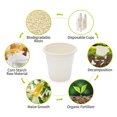 thumbnail image 2 of Compostable Disposable Bathroom Cups Mouthwash Eco Friendly Biodegradable Bath Rinse Cup, 2 of 3