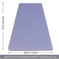 thumbnail image 2 of Cmhoo Gaming Mouse Pad with Stitched Edges,[27.5X11.8IN] Non-Slip Rubber Base,Waterproof Computer Desk Mat for PC,Mac, Laptop-Thick Durable Surface for Office,Home,Work-70x30 LightpurpleW, 2 of 5