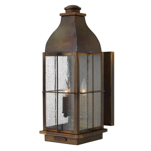 Hinkley Lighting - Three Light Wall Mount - Binghams - 3 Light Large Outdoor