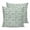 LightGreen White, variant on Beige White Leaves 18x18 Pillow Covers Set of 2, Spring Pastoral Rustic Botanical Throw Pillow Covers Decorative Couch Cushion Case, Microfiber Square Pillowcases for Bedroom Car Living Room