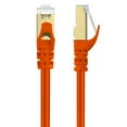 thumbnail image 4 of Cat 6 Ethernet Cable 3ft, Ethernet Patch Cable Cat6 RJ45 Cable Connector LAN Network Gigabit Internet Wire Patch Cord - Premium Snagless Computer Ether Wire (3 Foot Orange), 4 of 4