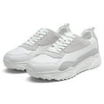 thumbnail image 6 of CMR CHAMARIPA Men's Shoes With Higher Heels - Height Increasing Casual Shoes White Leather Shoes 2.76 Inches / 7 CM, 6 of 9