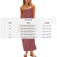 thumbnail image 4 of TaTaai Square Neck Slip Dress Women, Linen Blend Backless Sleeveless Maxi, Solid Color High Slit Ankle Dress, Summer Boho Beach Cover Gift, 4 of 8