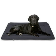 Hero Dog Dog Bed Crate Pad Mat Cute Paw Pet Beds for Large dog,Washable Dog Sleeping Mattress with Anti Slip Bottom