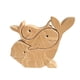 thumbnail image 1 of Padres Y Bebés Adornos De Animales De Madera Decoración De Escritorio Regalo Del Día De La Madre Scienceny HA043854-03, 1 of 6