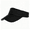 black, variant on Kids Girls Boys Visor Sports Athletic Sun Visor Hats Adjustable Cotton Tennis Golf Visor Hat Beach Hat Baseball Cap
