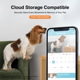 thumbnail image 4 of Instachew Purrsight 360° Smart Wireless Indoor Pet Camera – 2K HD Video, 2-Way Audio, Mobile App Security, 4 of 6