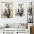 thumbnail image 4 of Designart "The Majestic Owl'S Wise Watch I" Animals Owl Floater Framed Canvas Prints, 4 of 5