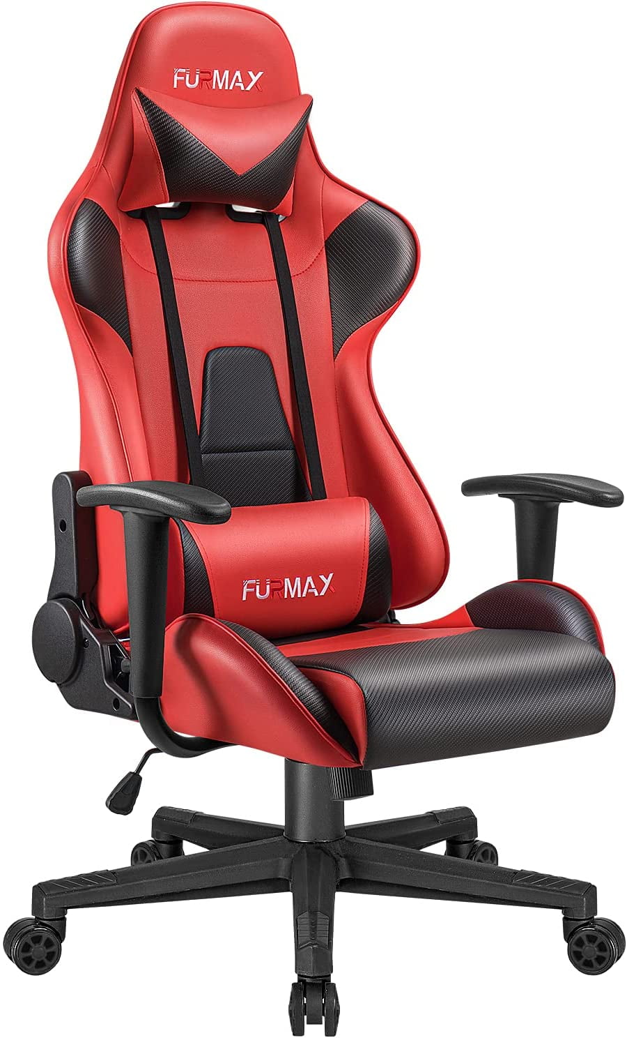 Racing Gaming Office Chair Executive Swivel Leather Computer Desk Red Black 