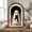 Styl 6, variant on SUTWOEN Halloween Ghost Series Wooden Double-layer Decorative Sign Arch Door Frame Table Ornament Wall Hanging Decoration