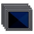 thumbnail image 1 of Simply Daisy 18" x 14" Nautical Angles Geometric Print Placemat, Set of 4, 1 of 3