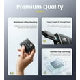 thumbnail image 7 of HDMI Switch 4K 120Hz,  8K HDMI 2.1 Switch Splitter 2 in 1 Out/1 in 2 Out, Aluminum Alloy Bi-Directional Switcher Support Ultra HD 8K@60Hz 4K@144Hz High Speed 48Gbps for PS4, PS5, Xbox Series X, 7 of 7