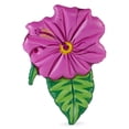 thumbnail image 2 of Flota hinchable para piscina Swimline con flor de hibisco, color morado, 1,78 m, 2 of 8