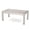 Silver, variant on GDF Studio Crested Bay Outdoor Aluminum Coffee Table with Glass Top, Silver