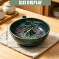 thumbnail image 4 of Self-Spinning Berry Washing Bowl Ceramic, Automatic 360° Fruit & Vegetable Washer Spinner with Drainage, Hydro-Vortex Berry Rinser & Colander for Kitchen, Stoneware Serving Bowl for Berries (1 Pc), 4 of 7
