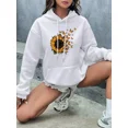 thumbnail image 3 of Sudadera Larga Con Capucha Para Mujer De Estilo Casual, 3 of 8