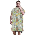thumbnail image 5 of Hooded Beach Towel Adult Bath Poncho Towels Soft Absorbent Quick Dry for Surf Swim Pool Men Women Teens Cute Frog Bear Rabbit, 5 of 7