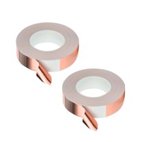Clearance Handmade tape under $9,Copper Tape Against Double Conductive Copper Foil Tape Fence Copper Foil Tape Tape Metal Shielding Tape For Gardens Raised Bed Flower Pot Plants (30 Mm 2PC