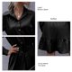 thumbnail image 4 of Vestido Camisero Casual Con Botones Vestido Camisero De Manga Larga Con Solapa Mini Vestido Camisero Vestido Camisero Con Lazo En La Cintura Con Volantes Vestido Camisero Casual ANGGREK Otros, 4 of 6