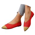 thumbnail image 3 of Versatile Womens Casual Sneakers Sleek Pointed Toe Everyday Comfort All Day Wear Lightweight On Flat Shoes, 3 of 7