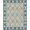 Blue Brown Cream, Pattern 20, variant on ODIKA Geometric Inspired Trellis With Boho Diamond Lattice Accents Pet Friendly & Kids Safe Play for Playroom, Bedroom, Reading Nook