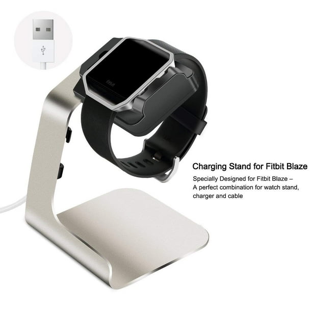 For Smartwatch Fitbit Blaze. Aluminum charger/charging stand/charging