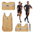 thumbnail image 3 of 12L Mountaineering Backpack Waterproof Ultralight Storage Knapsack Foldable Lightweight Zippers Rucksack Travel Trip Bag (Khaki), 3 of 12