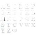 thumbnail image 4 of English Letters Mirror Sticker 3D Acrylic Mirrored Decals 3D Alphabet Mirrored Decals DIY Room Home Decoration Wallpaper, 4 of 6