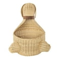 thumbnail image 6 of KOUBOO Wicker Dog Toy Basket &ndash; Cute Puppy Design, Decorative Storage Organizer, Hand-Woven & Durable, Puppy Unique Dog Design Basket, Home Decor Organizer, 6 of 7