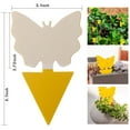 thumbnail image 3 of Innens 12-48PCS Yellow Sticky Fly Trap for Plant Fly Gnat Killer Insect Glue Catcher, 3 of 11