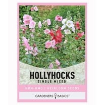Single Mixed Hollyhocks Seeds
