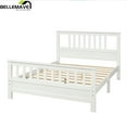 thumbnail image 4 of Bellemave Full Size Bed Frames with Headboard and Footboard, Wood Full Platform Bed,Wood Slats Great Support with Six Legs (Full,White), 4 of 8