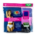 thumbnail image 1 of Pantaletas Fruit of the Loom para Mujer, Corte Francés 3 Piezas Multicolor Talla 4, 1 of 4