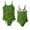 Dark Green, variant on RGDYPKO Girls Sling Scale Swimsuit Fashion Bathing Suits Size 4-5 Years
