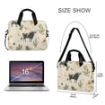 thumbnail image 3 of FORMRS 16" Laptop Bag Carrying Sleeve Case with Handle Travel Shoulder Briefcase, Cowboy Pattern, 3 of 8
