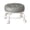 Gray, variant on Low Height Rolling Stool PU Leather Roller Seat Household Multifunction Universal Caster Wheels Shoe Stools for Home Dormitory Office