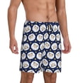 thumbnail image 2 of Sikiie Cute Sheep With Star Mens Pajama Shorts, Lightweight Lounge Pant with Pockets Soft Sleep Pj Shorts for Men4X-Large, 2 of 6