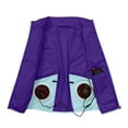 thumbnail image 5 of Men's Stand Collar Air Conditioning Jacket Nylon Spandex Sleeveless Vest Breathable Quick Dry Lightweight for Hiking Fishing Travel Workout Outdoor | Zenithor,Purple XL, 5 of 9