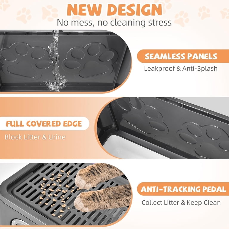 Extra Large Litter Box Splash Guard Cat Litter Box Splash Guard ...