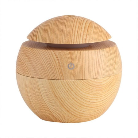 HERCHR Oil Diffuser Ultrasonic Humidifiers Aromatherapy Diffuser Aroma Scented Cool Mist Air Purifier LED Touch