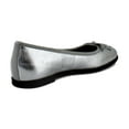 thumbnail image 5 of Naturalizer Essential Women's Flats Silver Leather Size 6.5 M, 5 of 8
