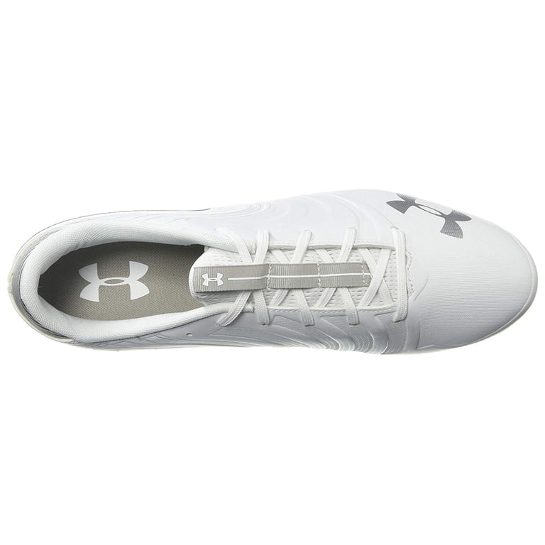 NEW Mens Under Armour Nitro Low MC Football Cleats White Sz 14 M