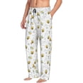 thumbnail image 6 of Naloa Bee Pajama Pants Men, PJ Bottoms, Sleep & Lounge Pants-XX-Large, 6 of 6