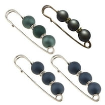 Segolike Brooch Pins Jewelry Lapel Pins Sweater Shawl Clips Fashion Decorative Crafts Green Gray Blue