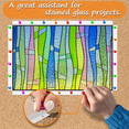 thumbnail image 3 of 4PCS Stained Glass Supplies 12in X 12in, 1/2in Thick Heat Stained Glass Work ,Supplies to Protect Table, 3 of 6
