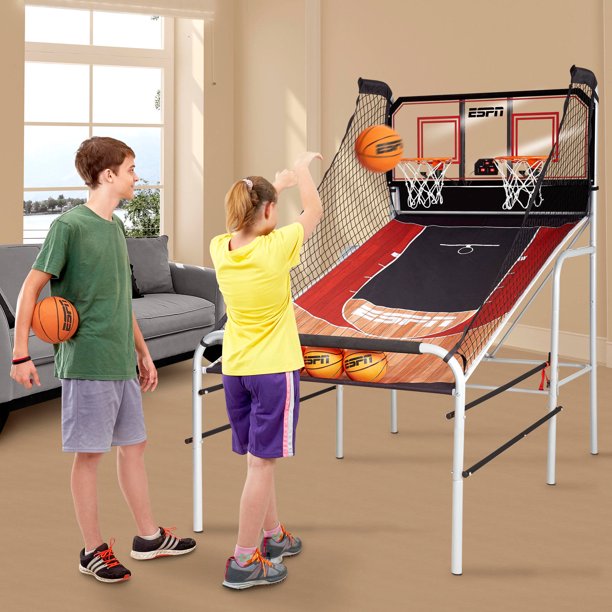 ESPN Premium 2Player Basketball Game with Authentic Clear ESPN Premium 2Player Basketball Game with Authentic Clear