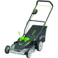thumbnail image 3 of Earthwise 60420 20-Inch 40-Volt Lithium Ion Cordless Electric Lawn Mower (Battery and Charger included), 3 of 6